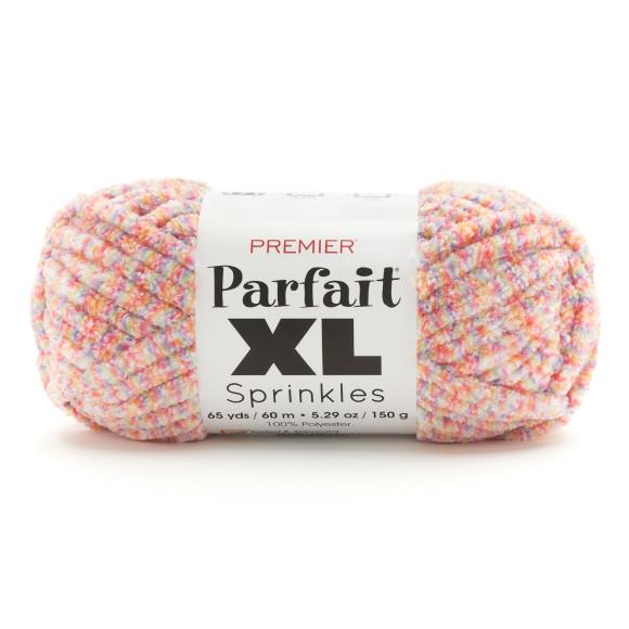 Premier Parfait Sprinkles XL Chenille  yarn- Fruit Punch