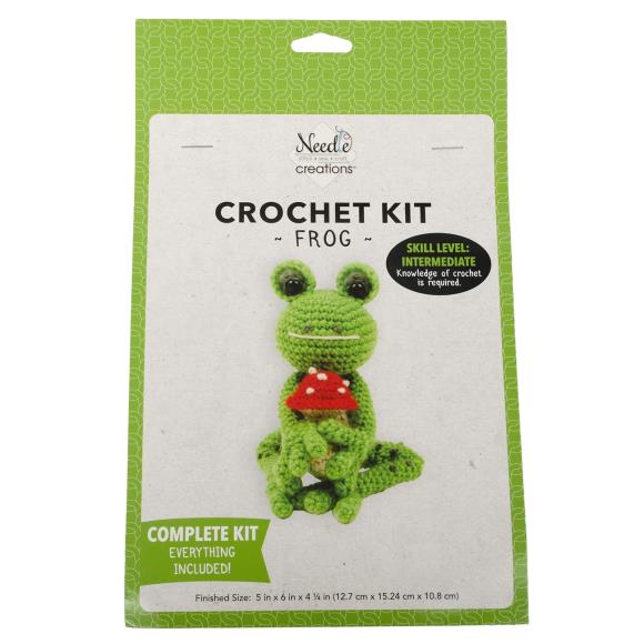 Crochet kit Frog by Needle Creations
