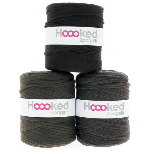 Hoooked Zpagetti Yarn Brown Shades