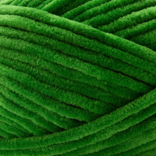 Premier Parfait Chunky Chenille yarn- sour apple