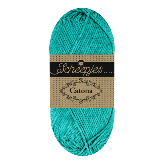 Scheepjes Catona - 091 Bright Teal *NEW*
