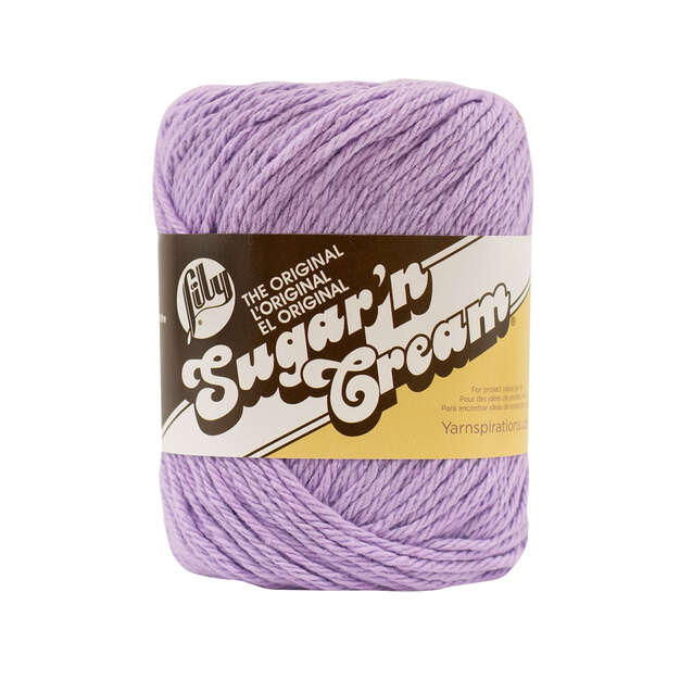 Lily Sugar 'n Cream Cotton Yarn Soft Violet