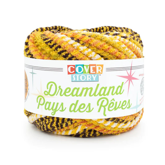 Lion Brand Cover Story Dreamland Yarn Sunflowers  *Pre-order*