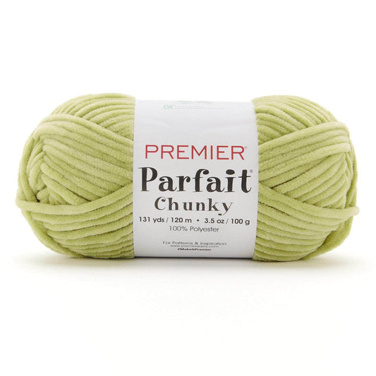 Premier Parfait Chunky  Chenille yarn- Chartreuse