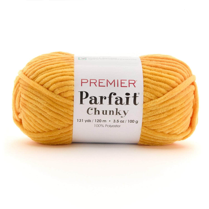 Premier Parfait Chunky Chenille yarn- Maize