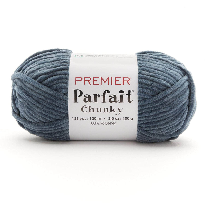 Premier Parfait Chunky Chenille yarn- Charcoal