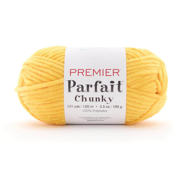 Premier Parfait Chunky Chenille yarn- summersquash