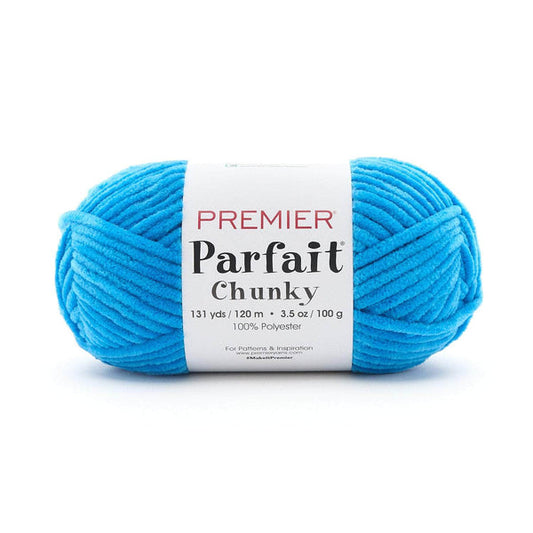 Premier Parfait Chunky Chenille yarn- rock candy