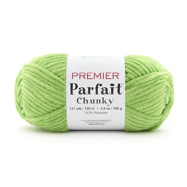 Premier Parfait Chunky Chenille yarn- pistachio