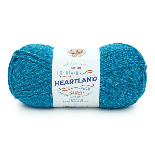 Lion Brand Heartland Yarn Virgin Islands  Pack of 3 *Pre-order*