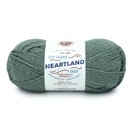 Lion Brand Heartland Yarn Petrified Forest  Pack of 3 *Pre-order*