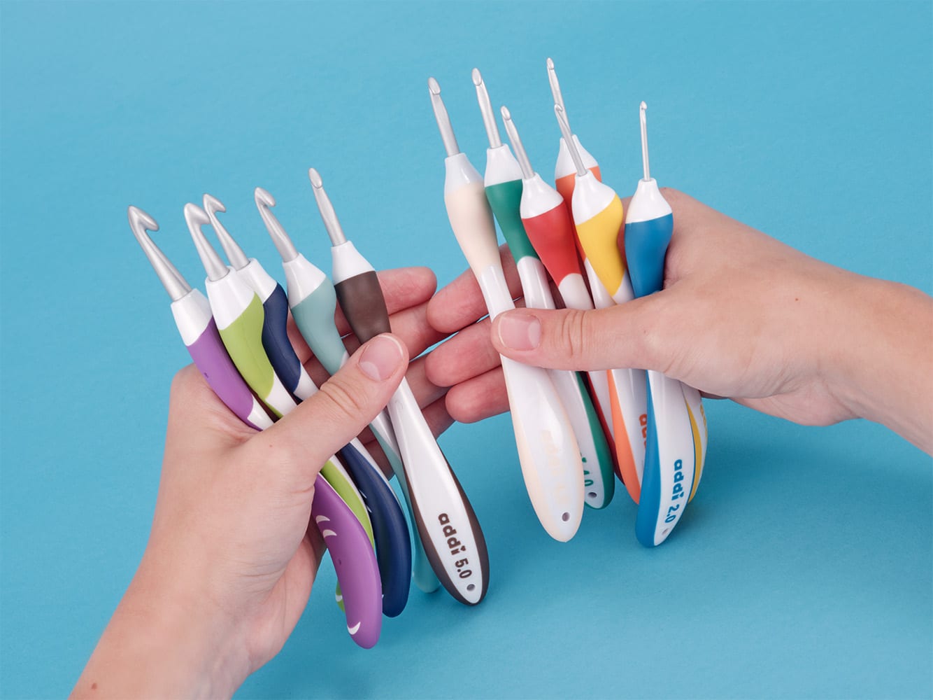 Addi Swing crochet hook 16cm various sizes