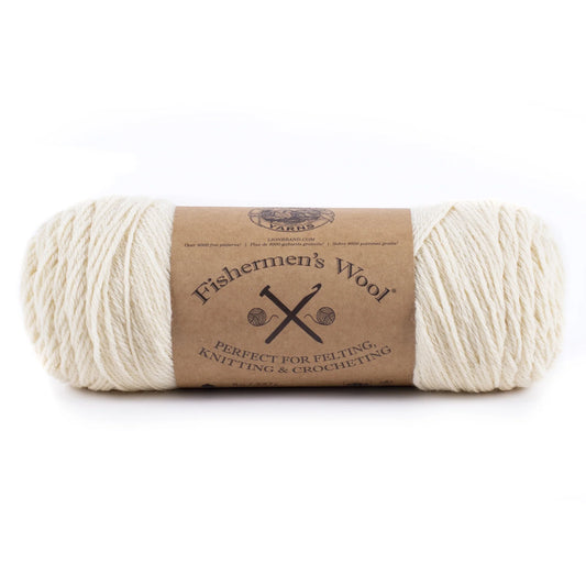 Lion Brand Fishermen's Wool Yarn Natural