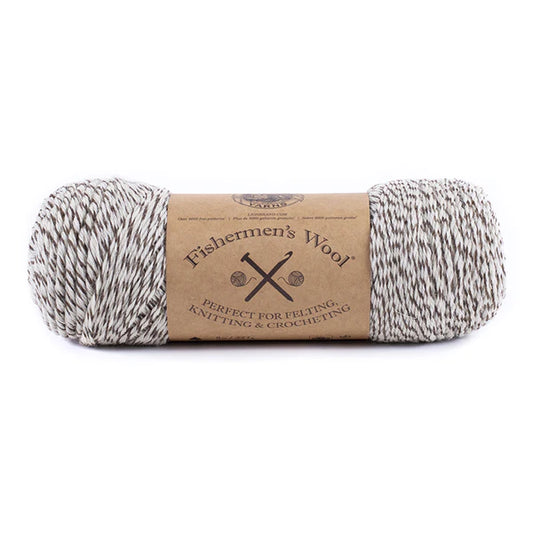 Lion Brand Fishermen's Wool Yarn Oak Tweed