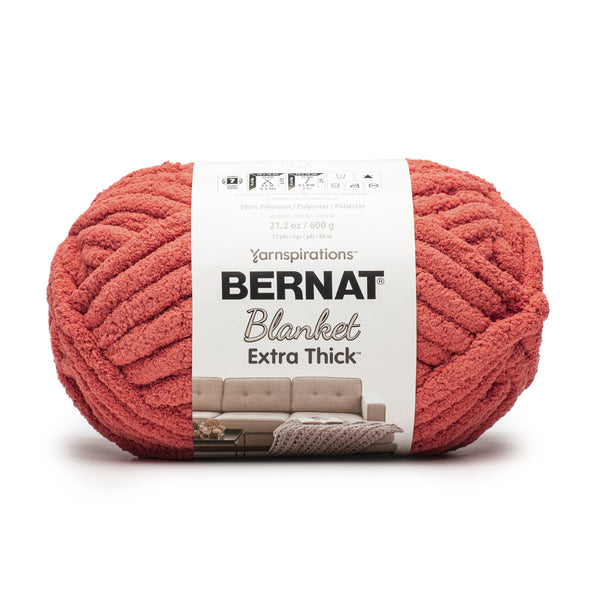 Bernat Blanket Extra Thick 600g Brick Red Pack of 2 *Pre-order*