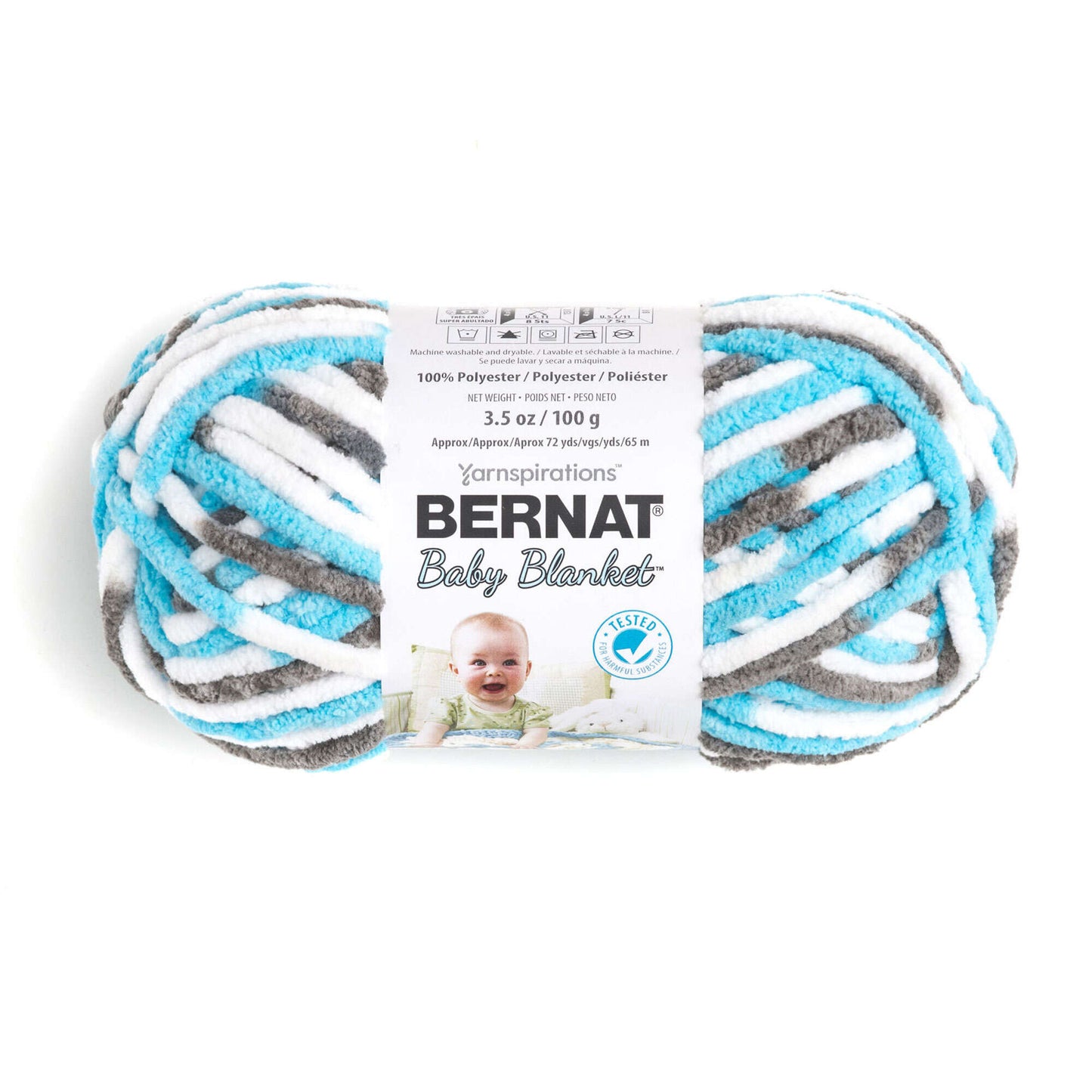 Bernat Baby Blanket yarn Sail Away 100g