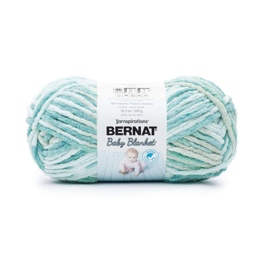 Bernat Blanket Baby Baby Blue Green