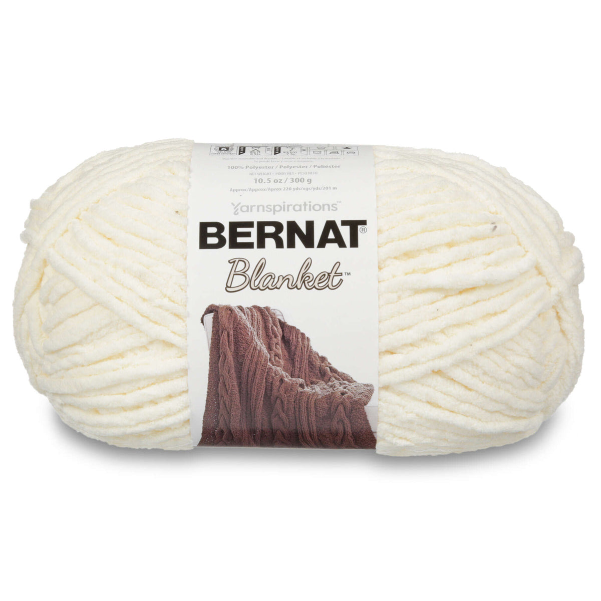 Bernat Blanket Baby Vintage White 300g