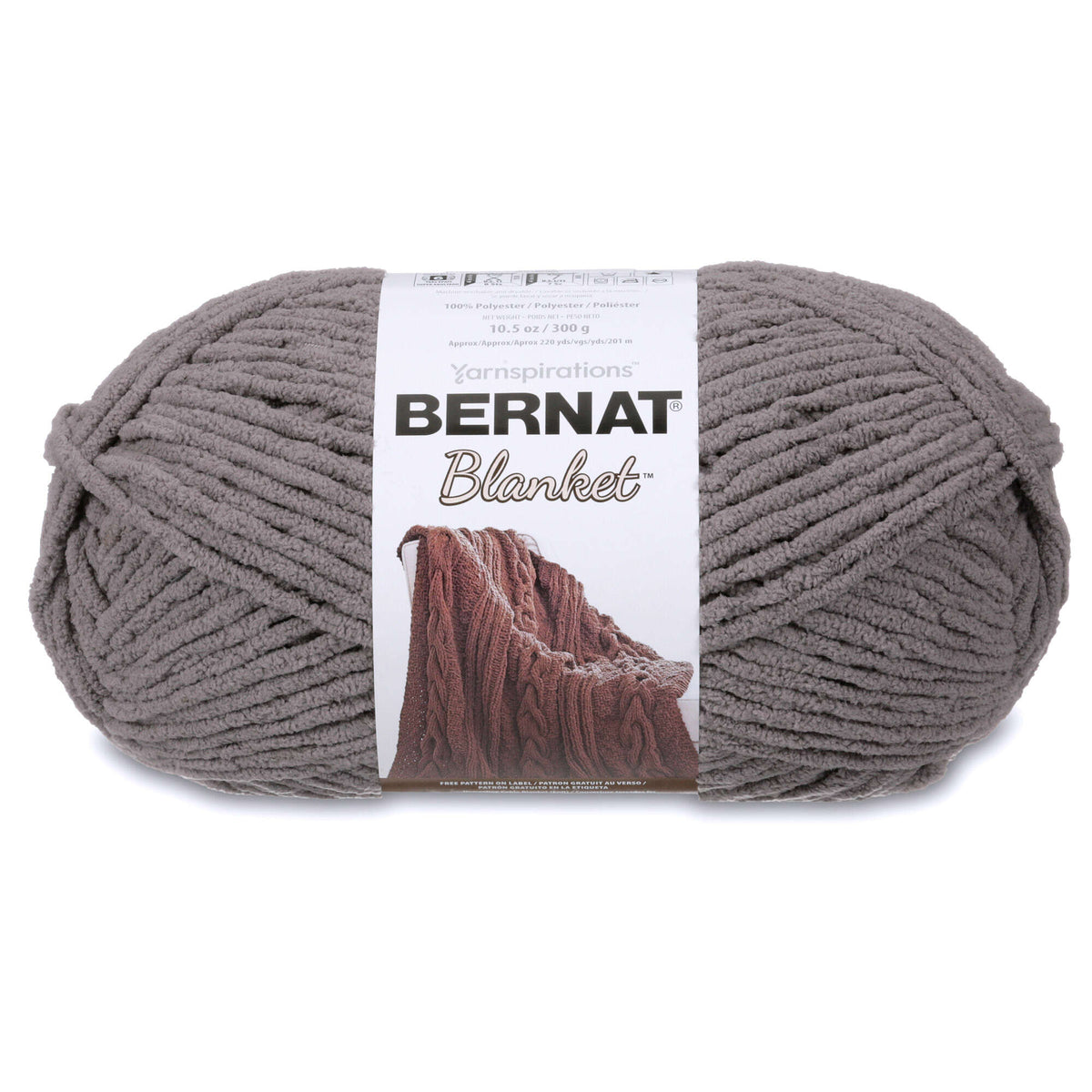 Bernat Blanket Dark Grey