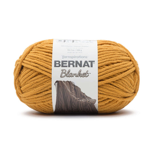 Bernat Blanket yarn Mustard