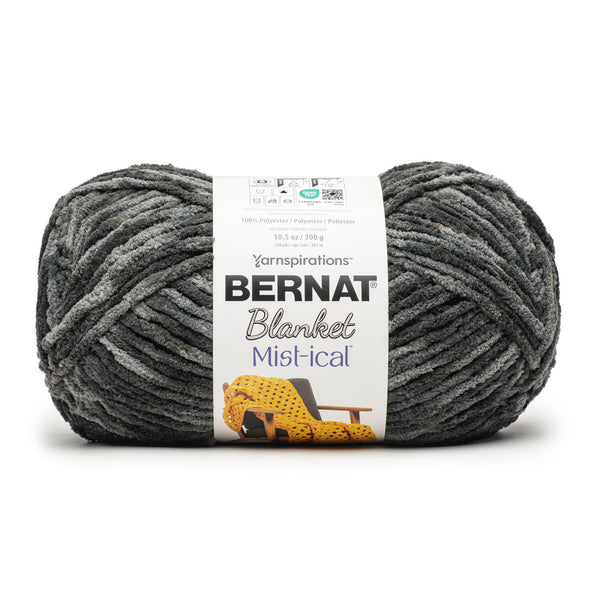 Bernat Blanket Mist-Ical Yarn Cinder