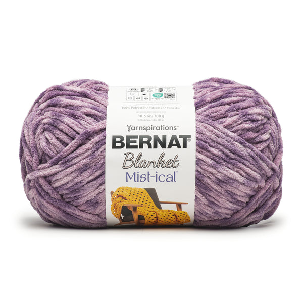 Bernat Blanket Mist-Ical Yarn Purple Sky