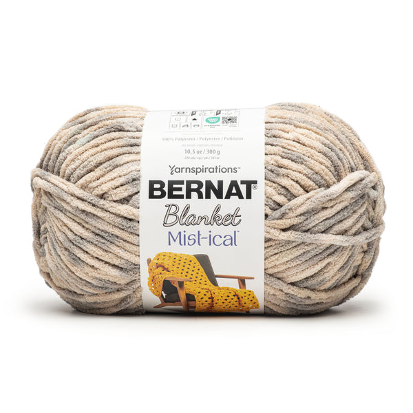 Bernat Blanket Mistical yarn Gray Cloud