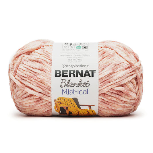 Bernat Blanket Mistical yarn pink quartz