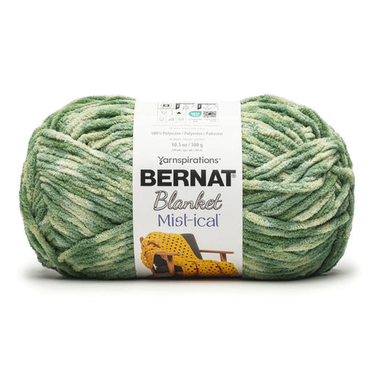 Bernat Blanket Mistical yarn Fresh Green