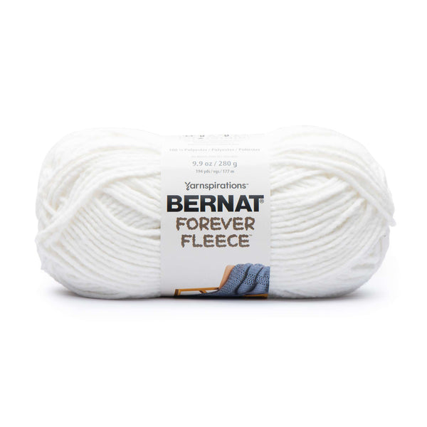 Bernat Forever Fleece Yarn White Noise Pack of 2 *Pre-order*