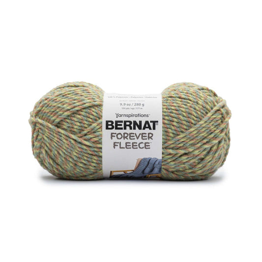 Bernat Forever Fleece Yarn Croton Green Pack of 2 *Pre-order*