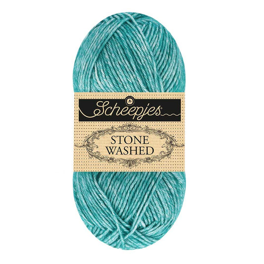 Scheepjes Stone Washed - 851 Chlorite Green
