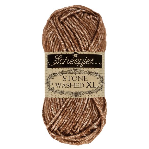 Scheepjes Stone Washed XL - 862 Brown Agate