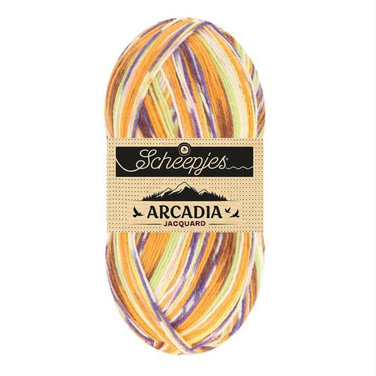 Scheepjes Arcadia Jacquard 1004 Amberleaf