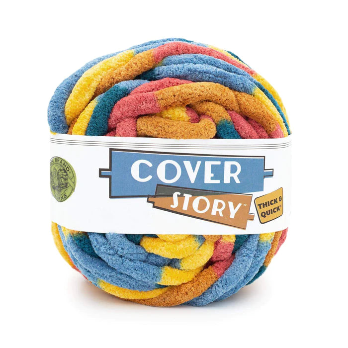 Lion Brand Cover Story Thick & Quick Yarn River Rocks *Pre-order*