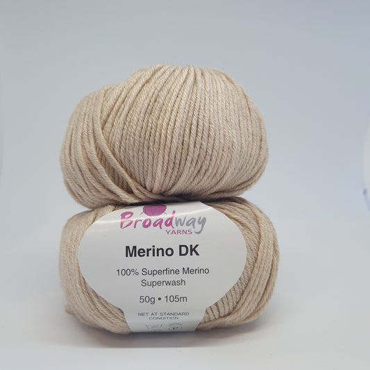 Broadway Merino DK Yarn Fawn