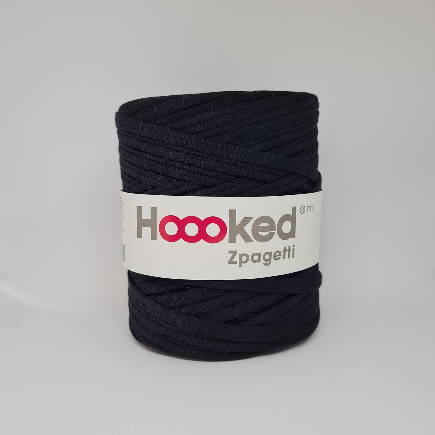 Original Hoooked Zpagetti T Shirt Yarn Black