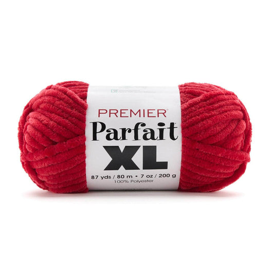 Premier Parfait XL Chenille yarn- Cardinal