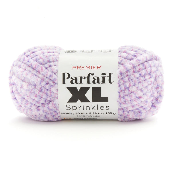 Premier Parfait Sprinkles XL Chenille yarn - Petunia