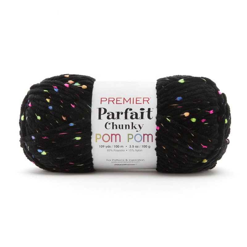 Premier Parfait Chunky Pom Pom Chenille yarn - Neon Lights