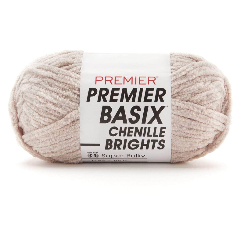 Premier Basix Brights Chenille Yarn -  Mushroom
