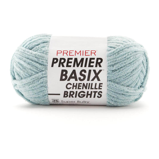 Premier Basix Brights Chenille Yarn -  Seafoam
