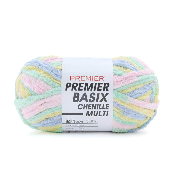Premier Basix Brights Chenille Yarn - Pastel