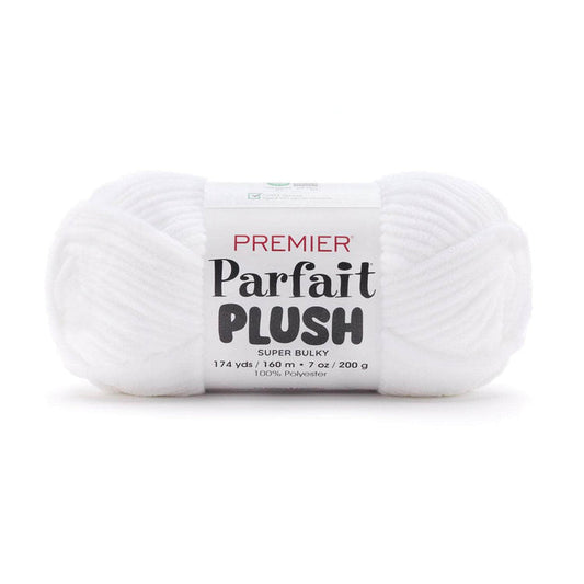 Premier Parfait Plush yarn White