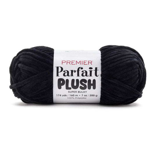 Premier Parfait Plush yarn Black