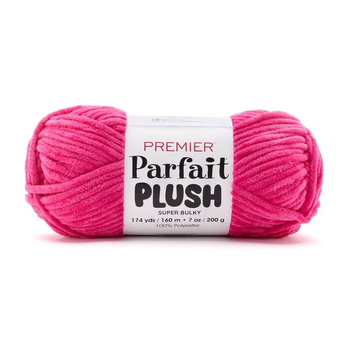 Premier Parfait Plush yarn Hot Pink