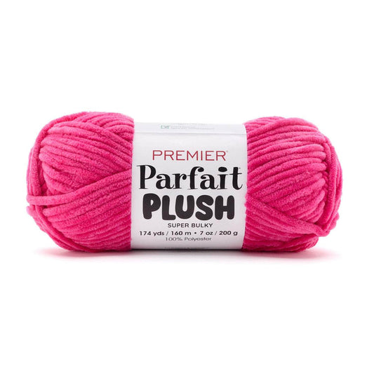 Premier Parfait Plush yarn Hot Pink