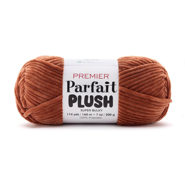 Premier Parfait Plush yarn Rust