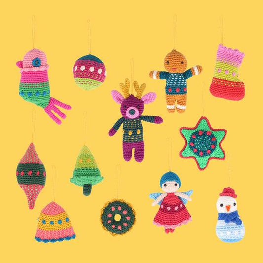Scheepjes Christmas Tree ornaments kit