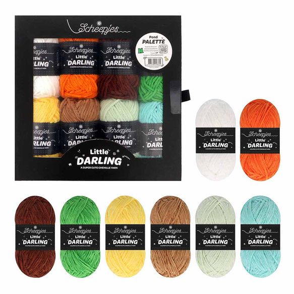 Scheepjes Little Darling colour pack Pond Palette
